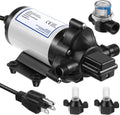 Self Priming Diaphragm Pump 115V 4 Gpm 45 Psi with Power Plug A990304