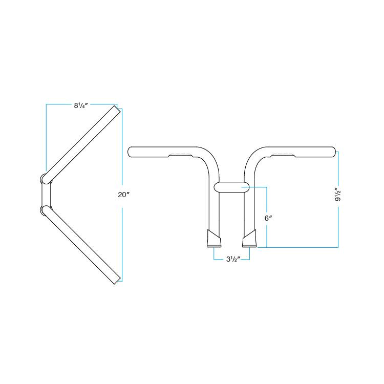 Biltwell Re-Bar 1 Handlebars T356