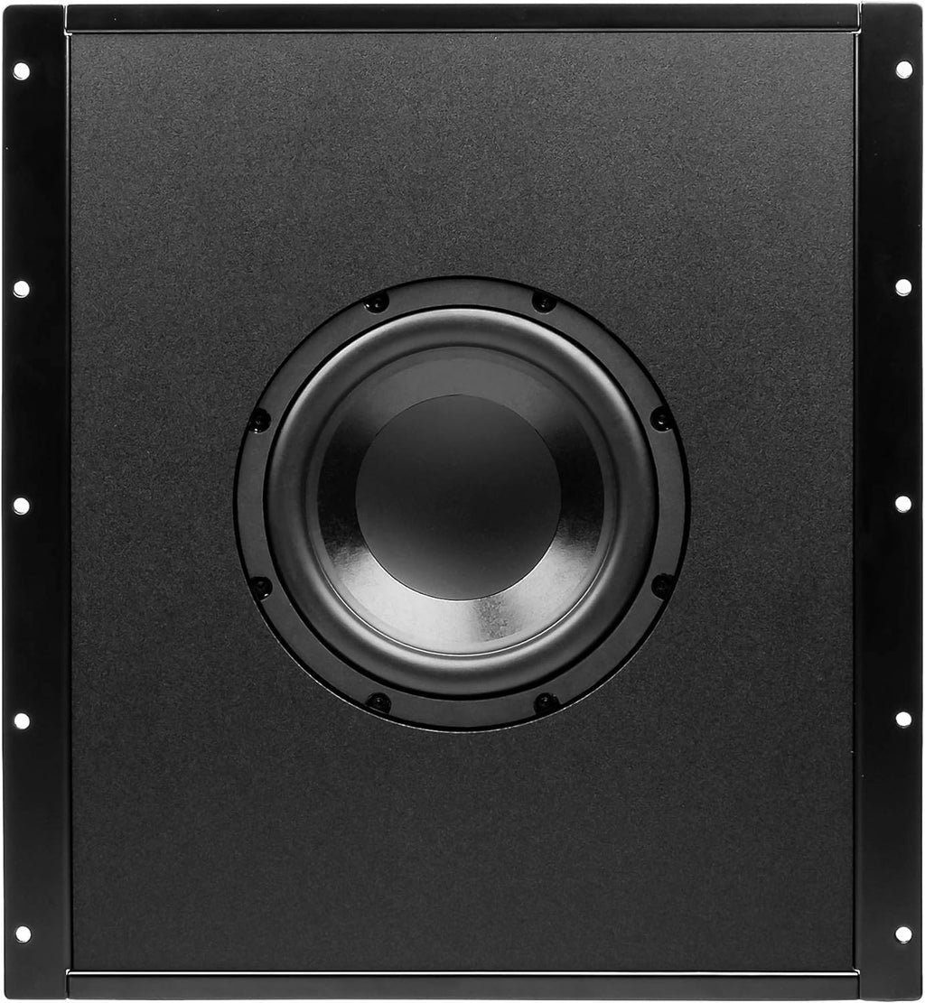 8" Trimless In Wall Subwoofer 200W Sealed Enclosure Magnetic Grill W81598