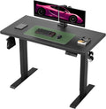 Black Top Electric Adjustable Height Standing Desk O878