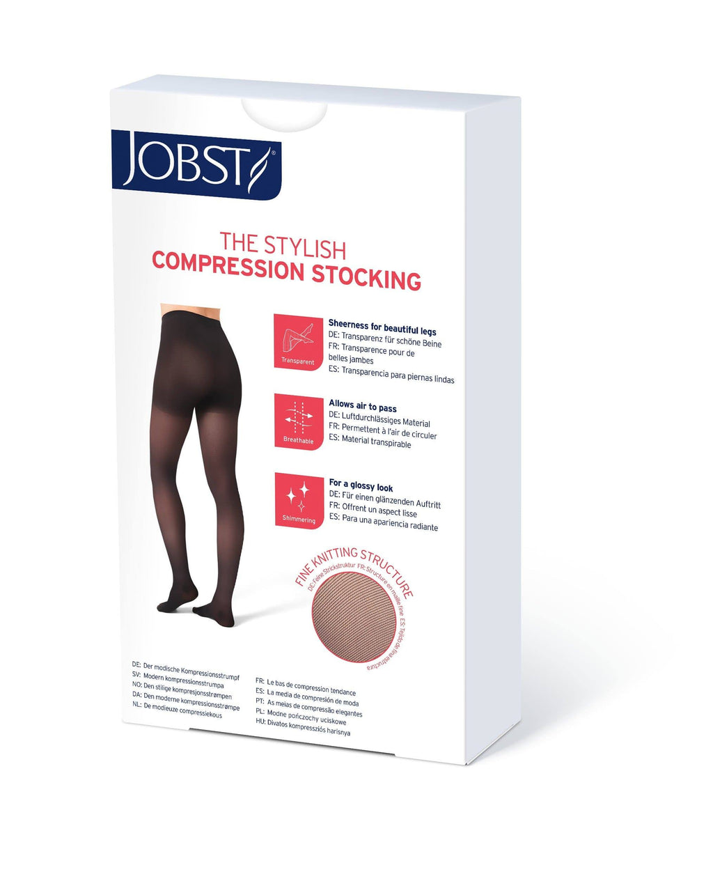 30-40 mmHg Small Suntan Thigh High Silicone Dot Band D512086