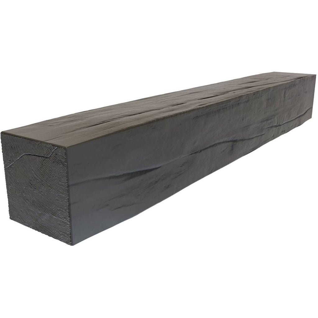 Burnished Cedar Faux Wood Fireplace Mantel I62565