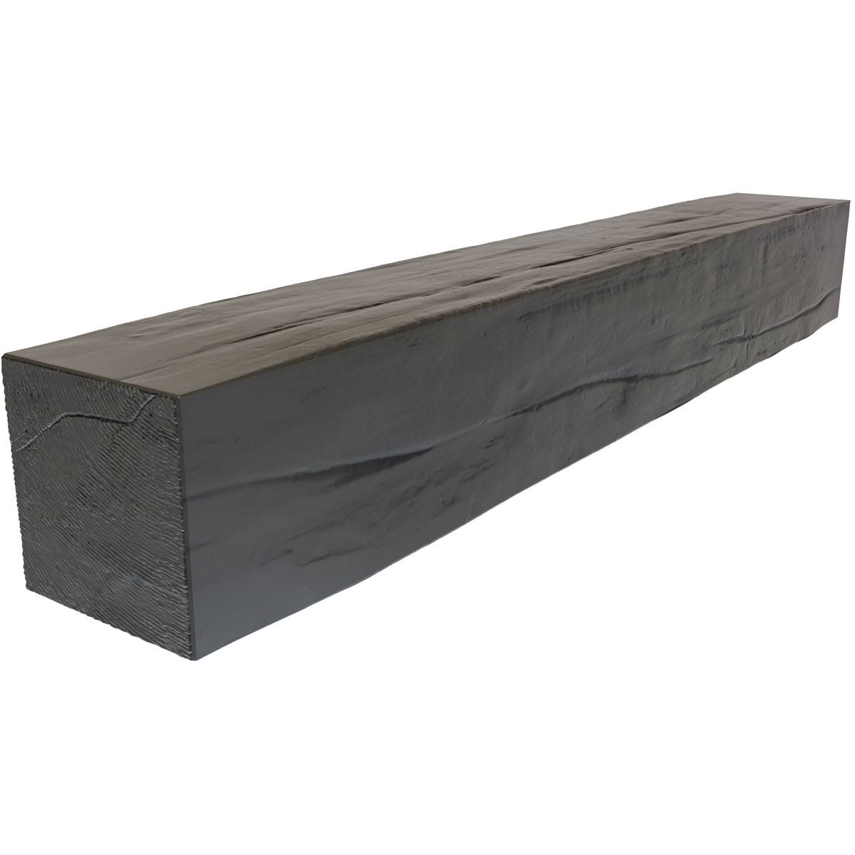 Burnished Cedar Faux Wood Fireplace Mantel I62565