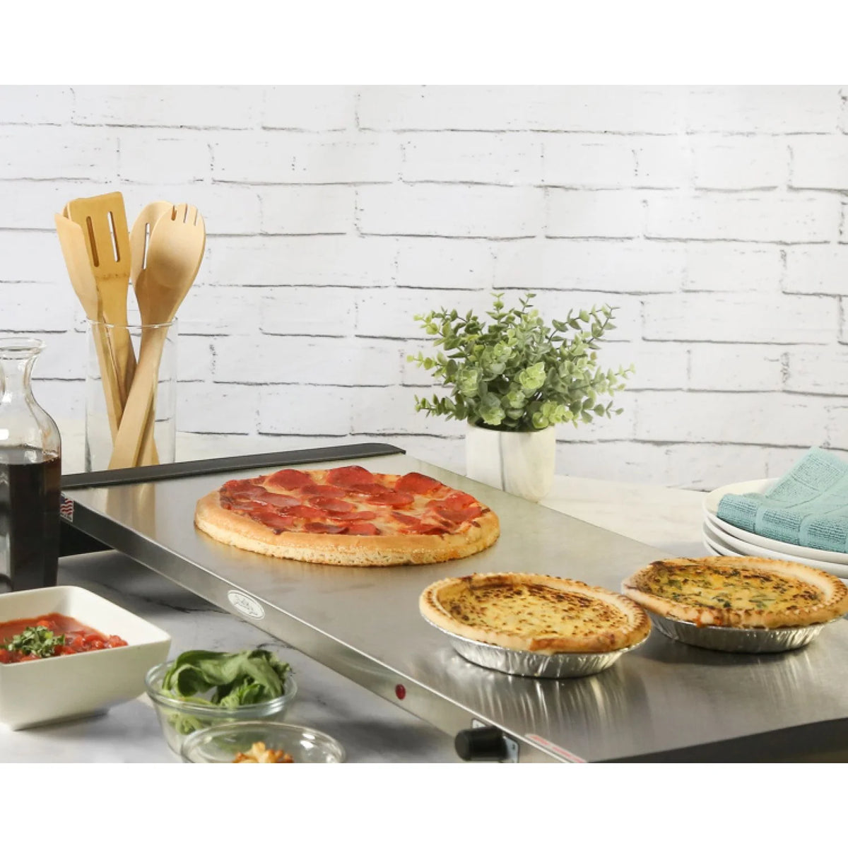 Stainless Steel Electric Warming Tray L291