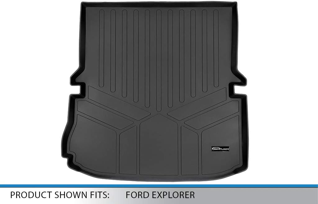 Black Cargo Trunk Liner Floor Mat for Ford Explorer F300