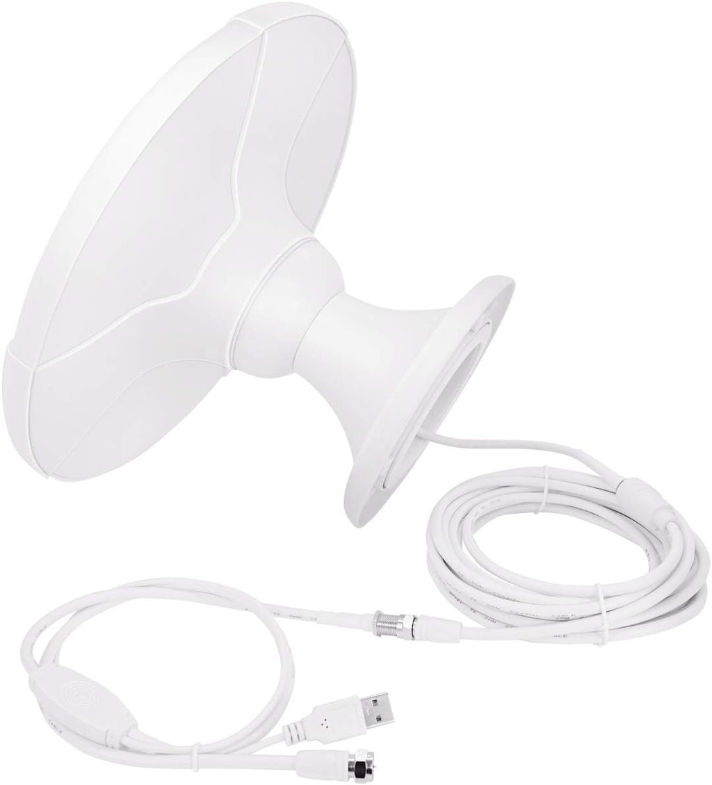 Amplified Digital HD TV Antenna with 16ft Coaxial Cable D306