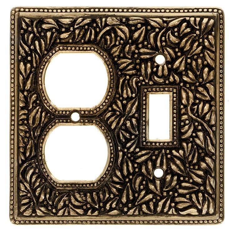 Antique Gold Wall Plate B643378