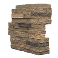 Stacked Stone Outside Corner Volcanic Gray S627