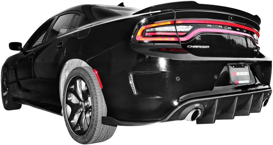 Rear Diffuser with Red Reflective Tape L719