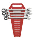 4 Piece Reversible Ratcheting Wrench Set SAE G3287
