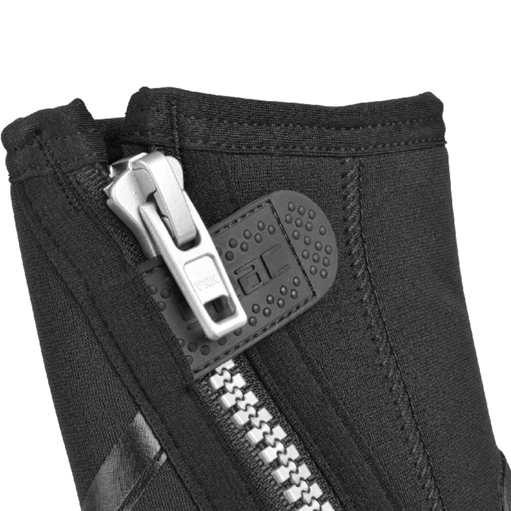 Black 6mm Neoprene Scuba Boot Shoes with Side Zipper, Size 11 I798