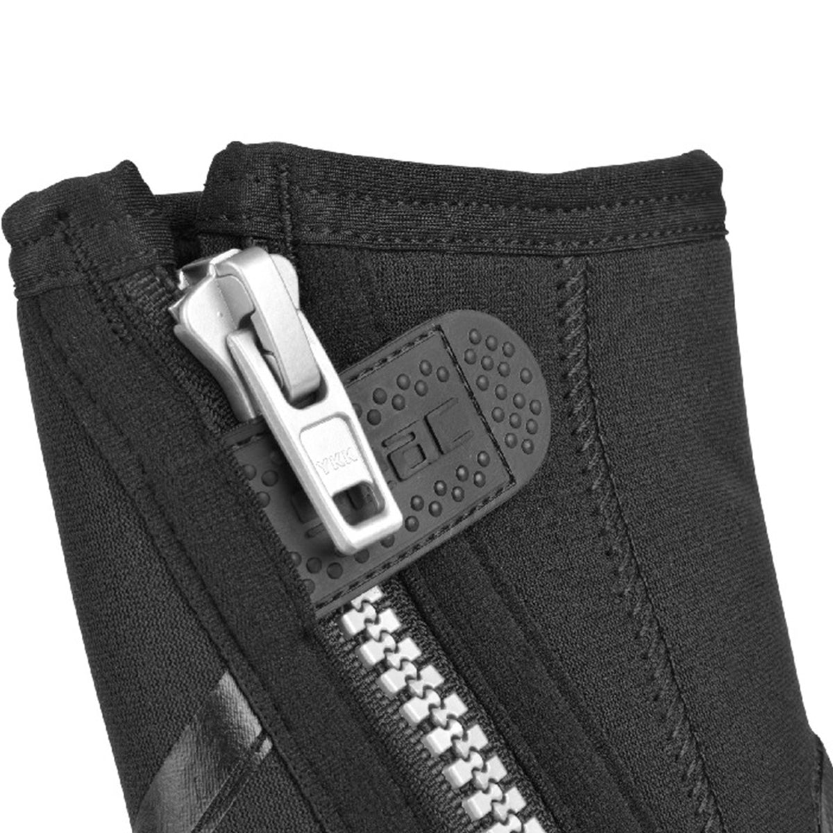 Black 6mm Neoprene Scuba Boot Shoes with Side Zipper, Size 11 I798