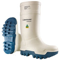 White Full Safety Boots - Size 6 G4005