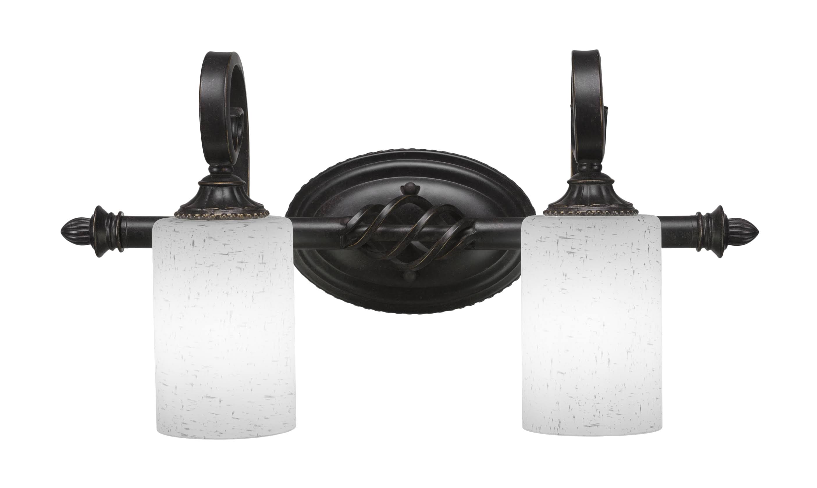 Two Light Dark Granite Bath Bar C9223