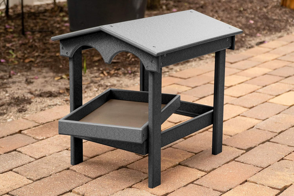 Large Covered Ground Feeder with Removable Tray W439625