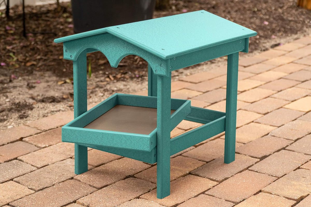 Large Covered Ground Feeder with Removable Tray W439625