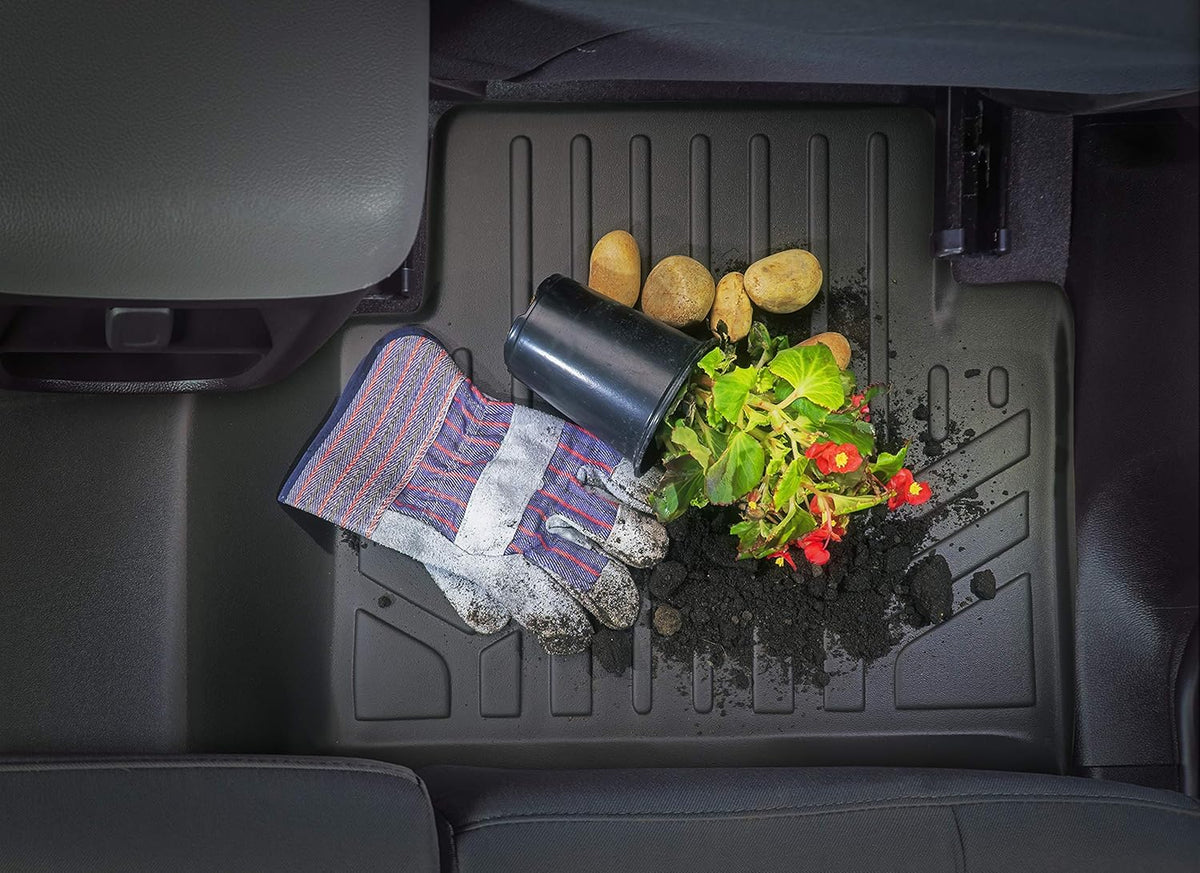 Black Cargo Trunk Liner Floor Mat for Ford Explorer F300