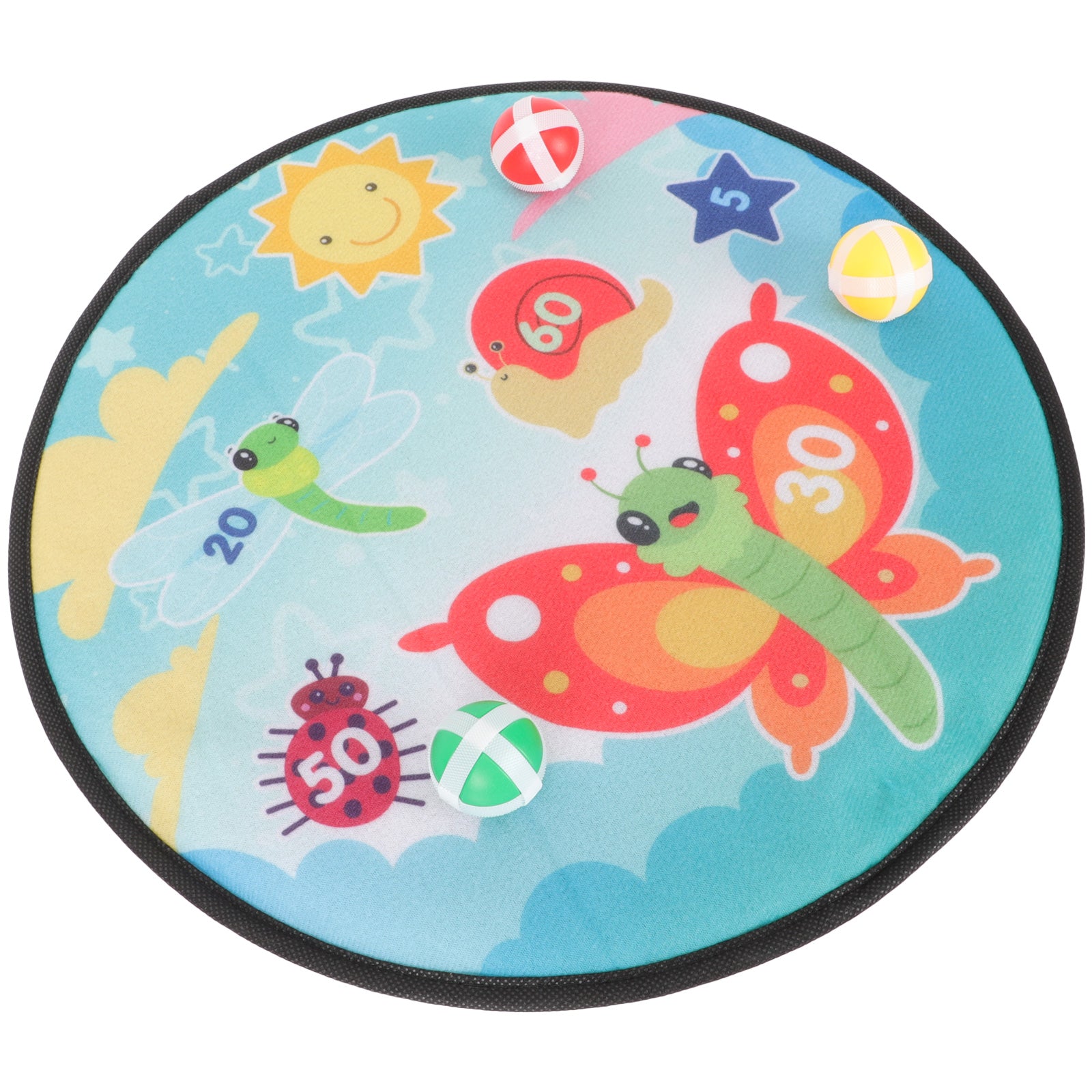 Kids Dart Board with Sticky Balls Toy A880
