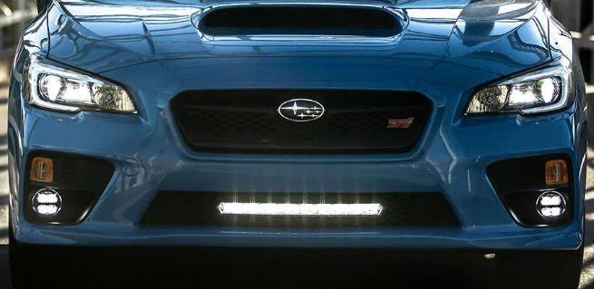 20 inch LED Light Bar Black Blue Halo Off Road R10665