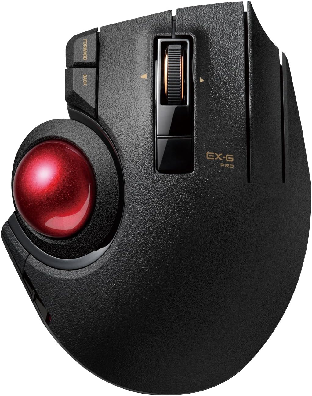 Black Thumb-Operated Trackball Mouse V912807
