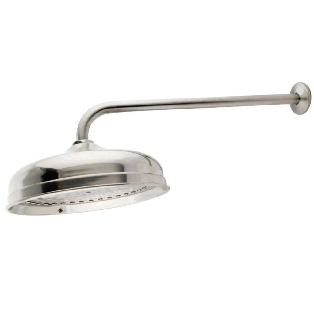 Satin Nickel 10x22 Shower Head with 17x22 Shower Arm T564661