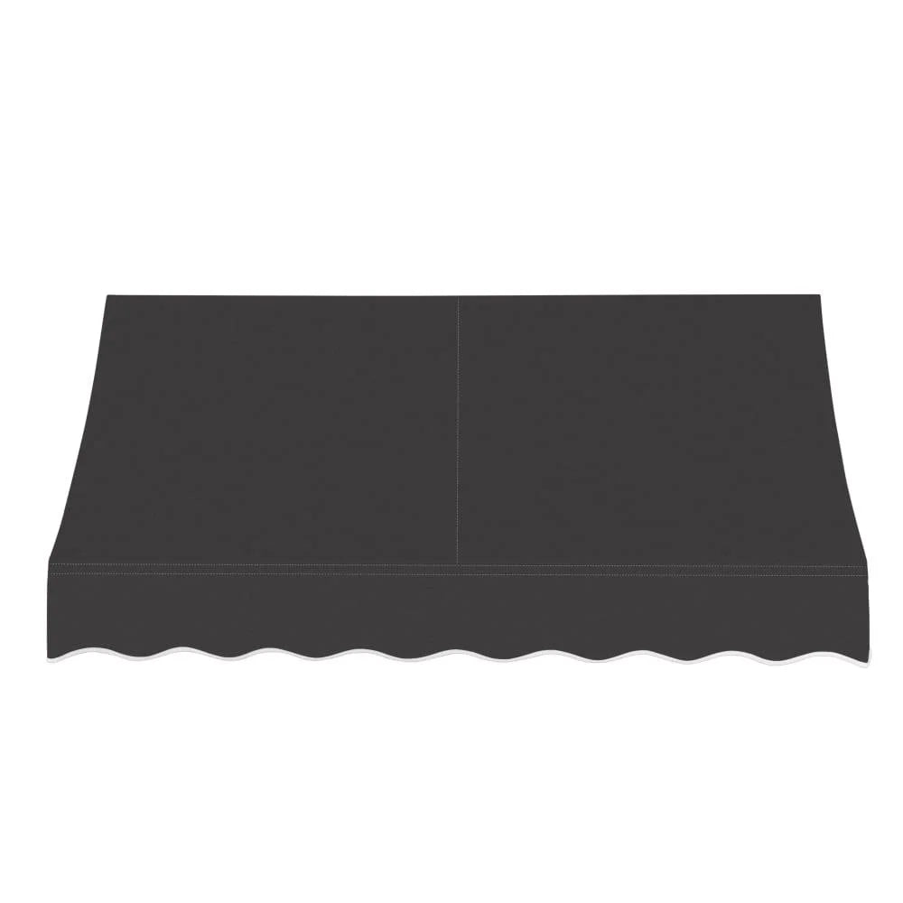 Black Acrylic Fixed Awning V716524