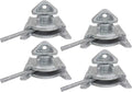 (4 Pack) Sea Rail Shipping Container Manual Base Lock Dovetail F9755
