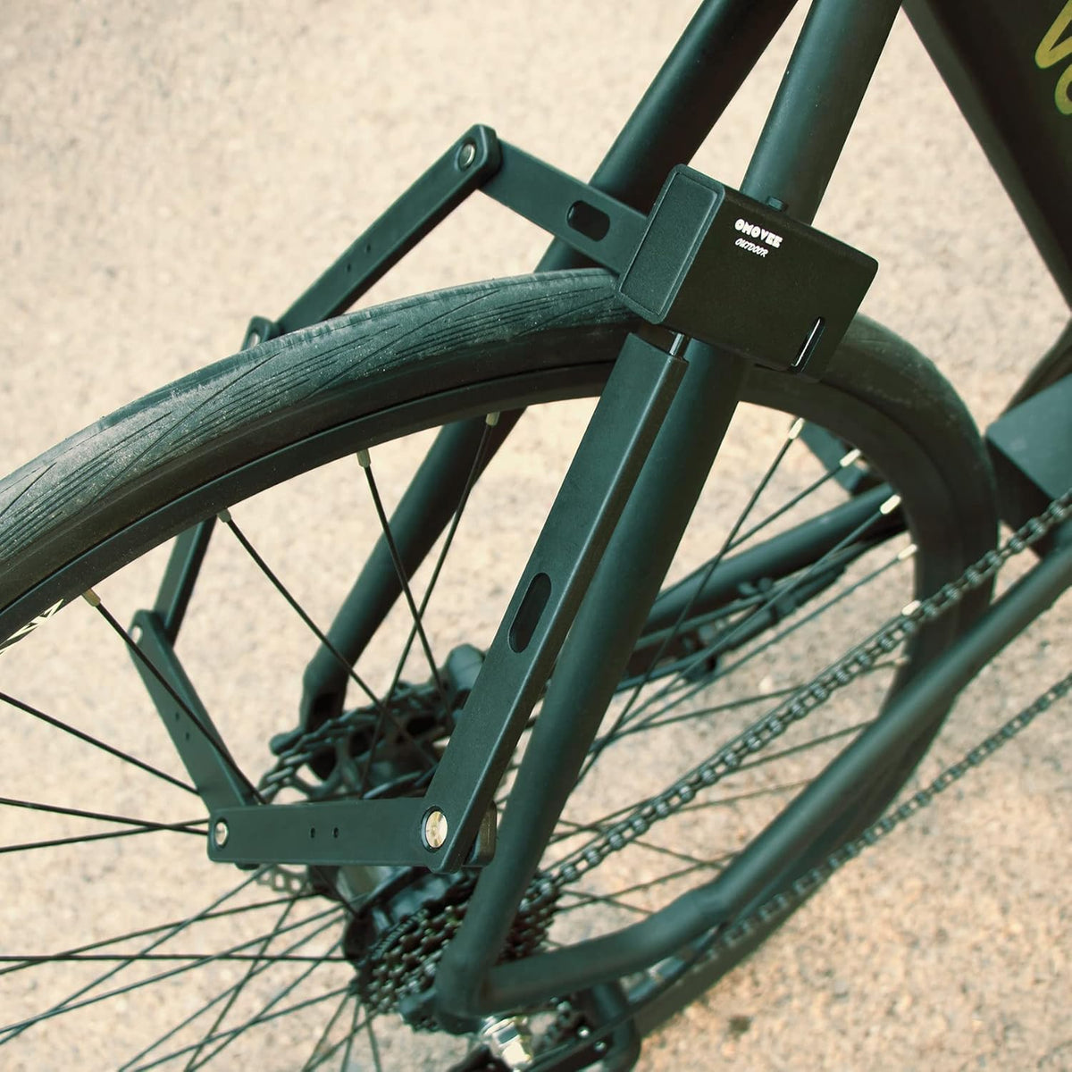 Compact Alloy Steel Bicycle Chain Lock with Carrying Storage Bracket 100 cm Pack of 2 H8470