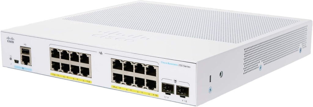 16 Port GE Smart Switch with 2x1G SFP W828074
