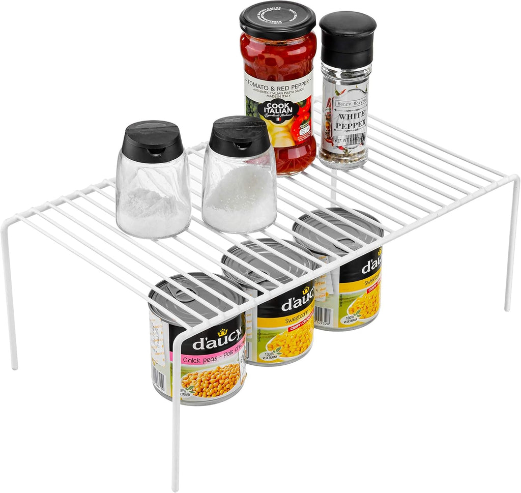 Freezer Cabinet Storage Shelf Rack, Medium (13 x 9.4 Inch) Steel Metal Frame, 1 Pack S174558