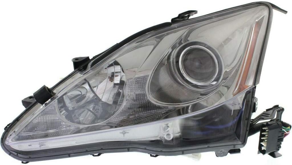 Driver Side Headlight Assembly for Lexus IS250 / IS350 2006 2007 2008 HID w/Auto Leveling G880865