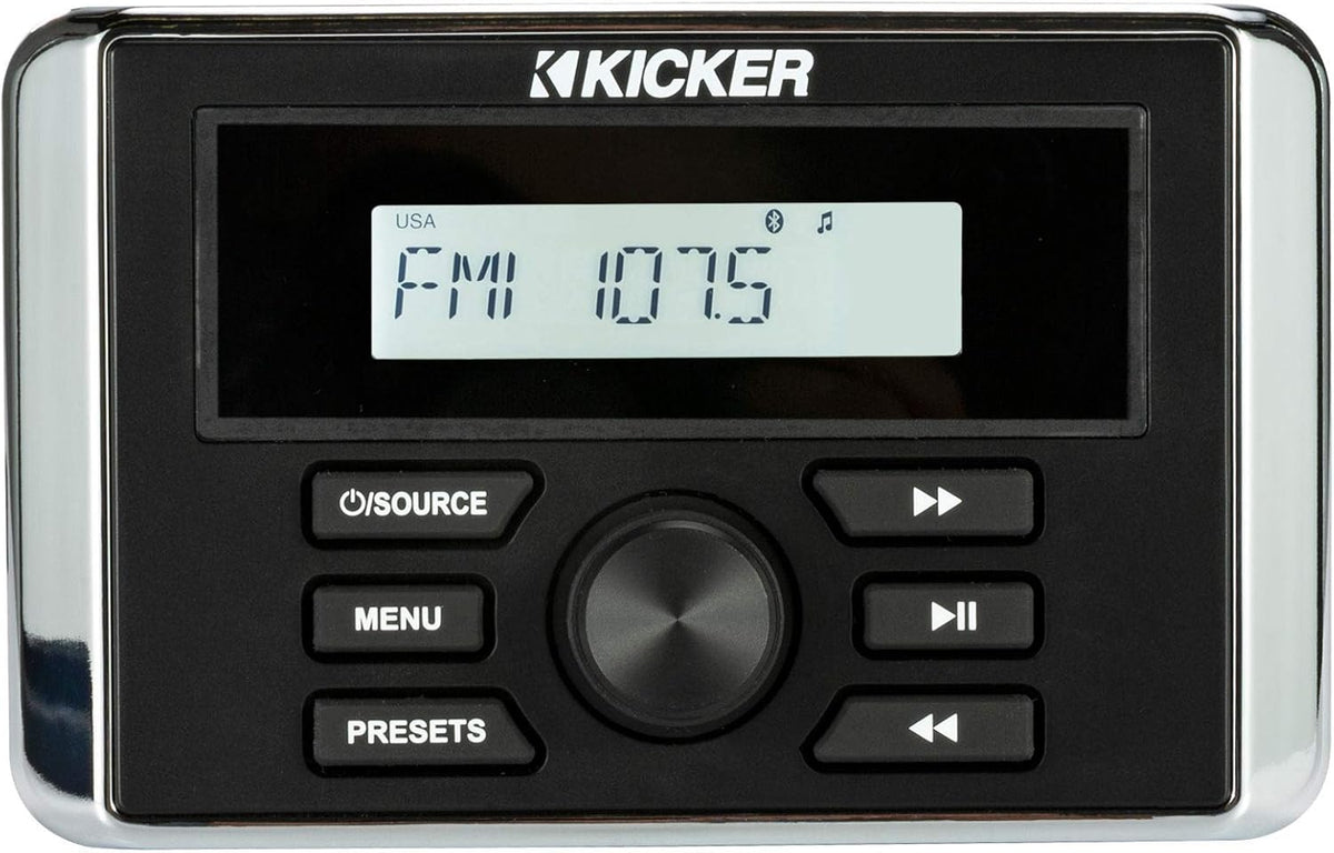 Waterproof Marine Radio with Dash Kit D9453