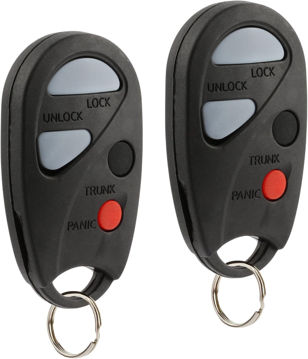 Keyless Entry Remote fits 2000-2001 Nissan Maxima, Set of 2 B58715