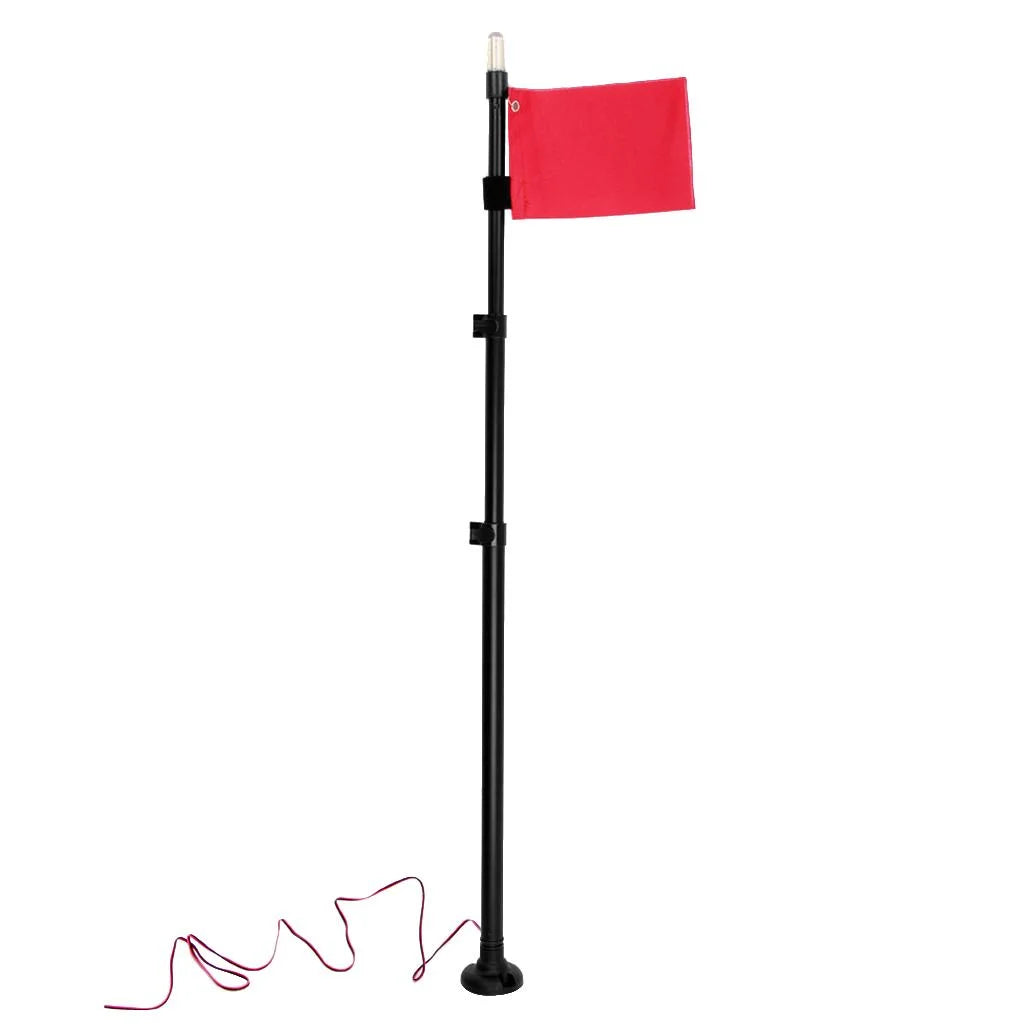 Safety Flag for Kayak Canoe Pontoon Boat Marine Yacht Y42854