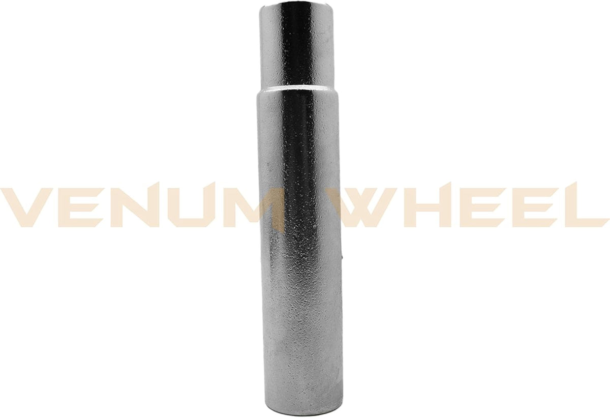 Chrome Spike Lug Nuts 14x1.5 Thread Pitch 4.5" Total Length Pack of 2 M1160