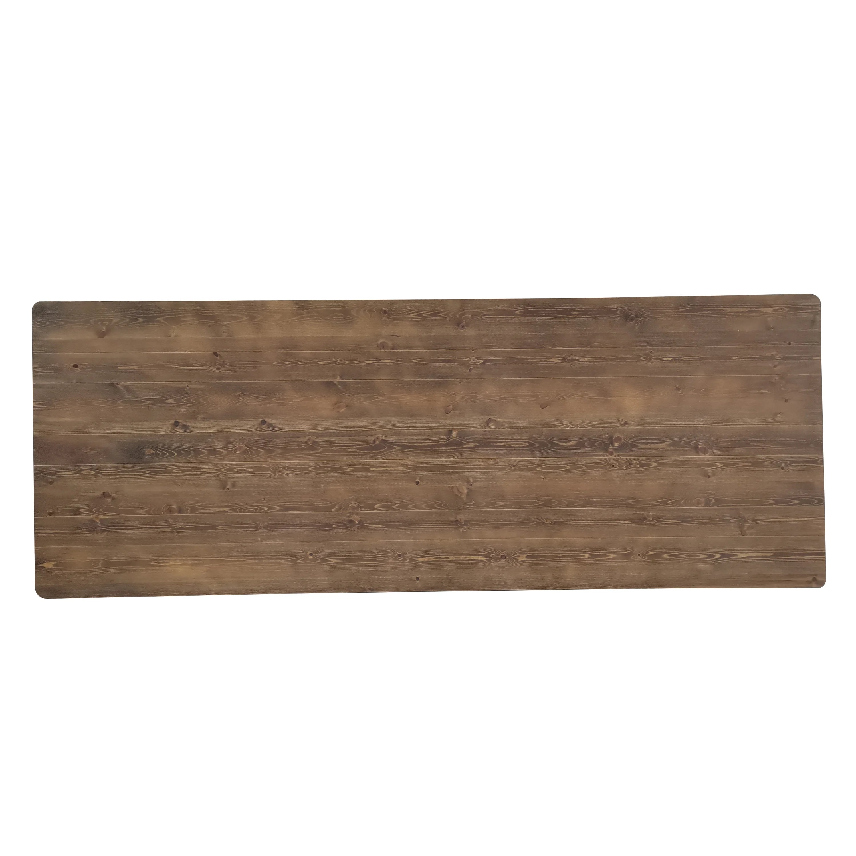 Antique Rustic Solid Pine Folding Farm Table I2245