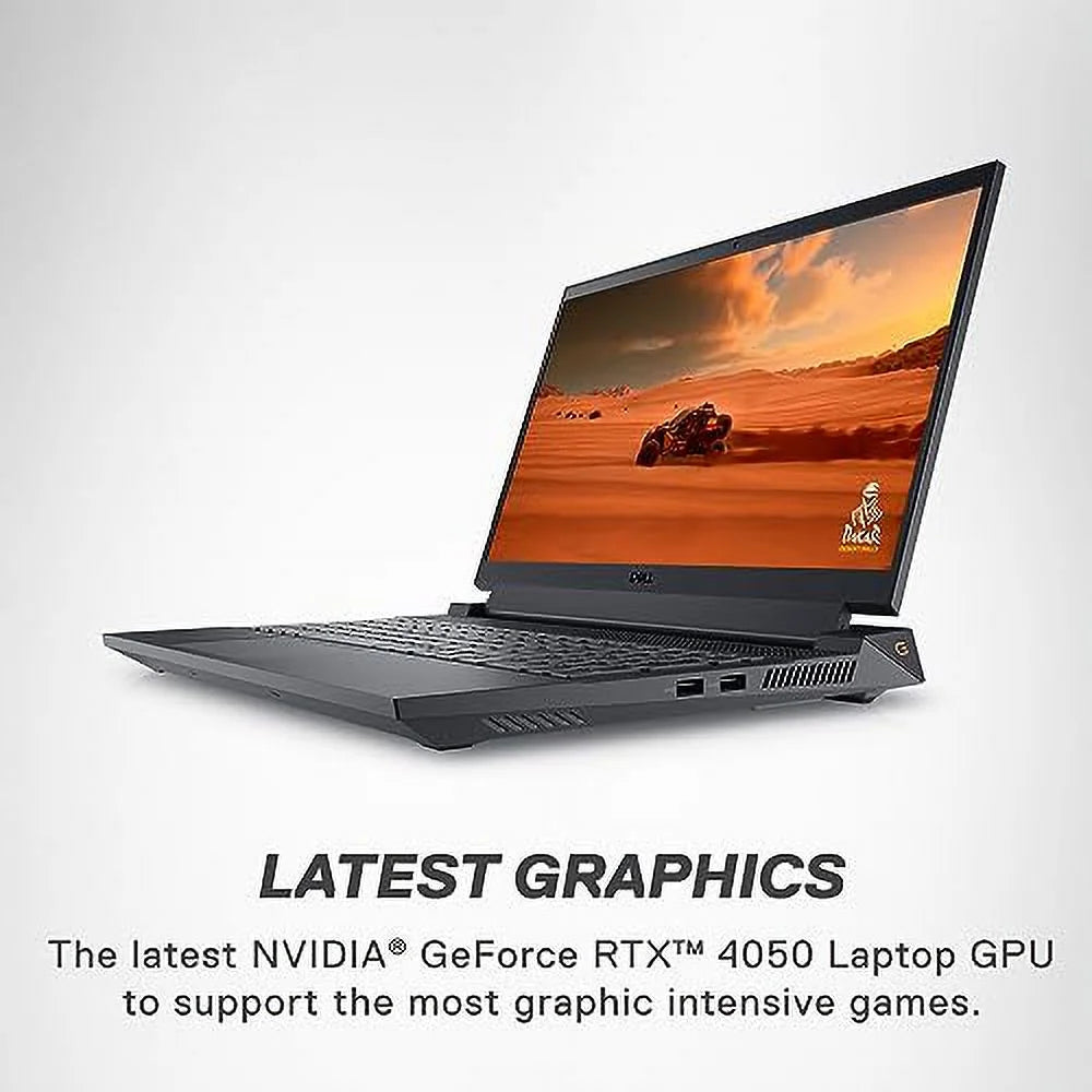 15.6-inch FHD 165Hz Display Gaming Laptop with Core i7-13650HX, 16GB DDR5 RAM, 512GB SSD, NVIDIA GeForce RTX 4050, Dark Shadow Gray F12009