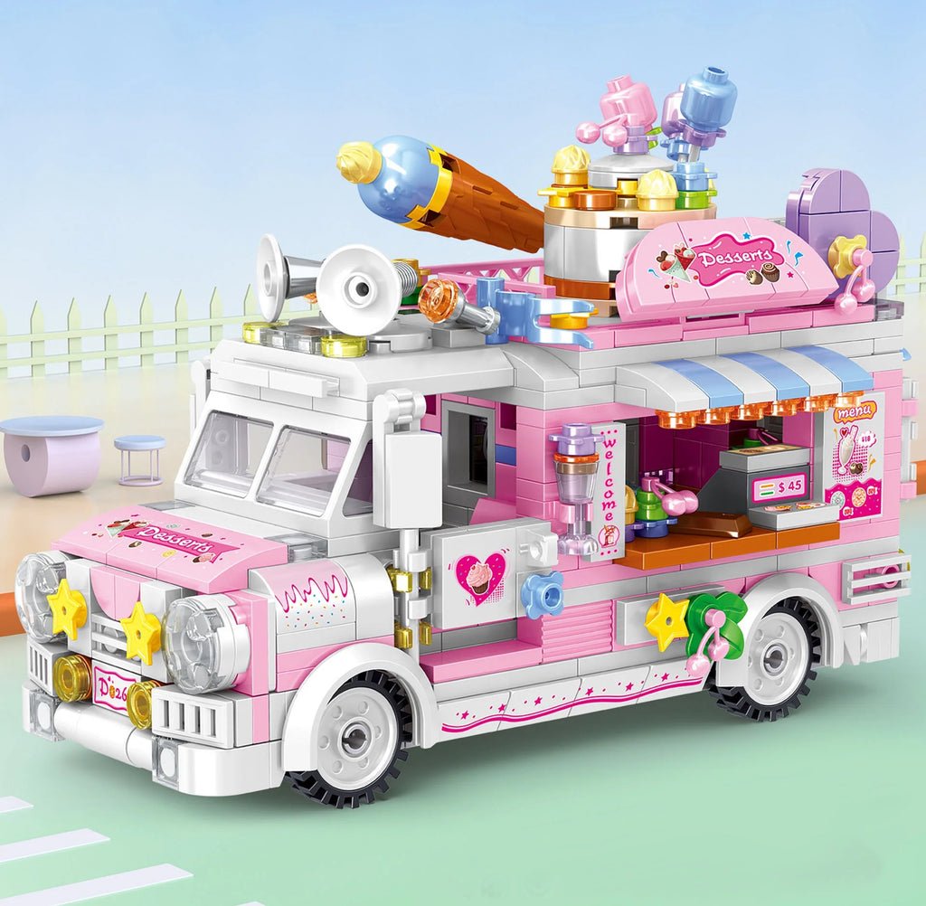 Dessert Car Building Blocks 590 Blocks F35491