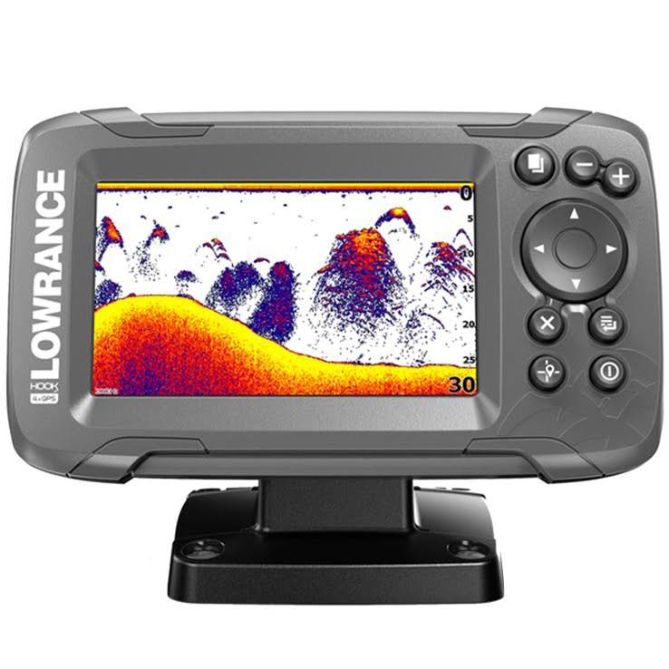 Fish Finder with Bullet Skimmer Transducer V1031