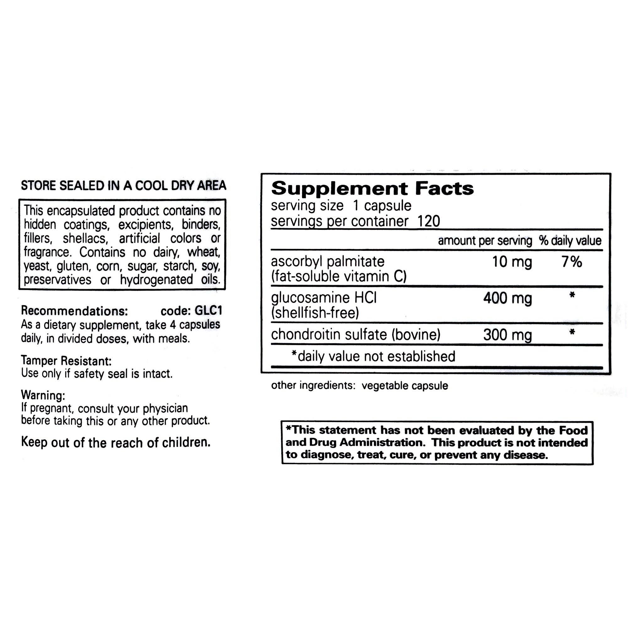 Glucosamine HCL Shellfish-Free X893