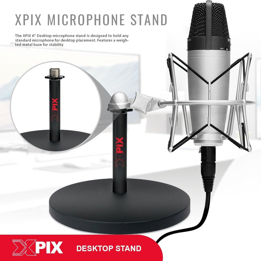 2x2 USB Recording System with Multimedia Reference Monitors and Microphone A841060