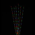Set of 6 LED Lighted Branch Spray Pathway Markers U679
