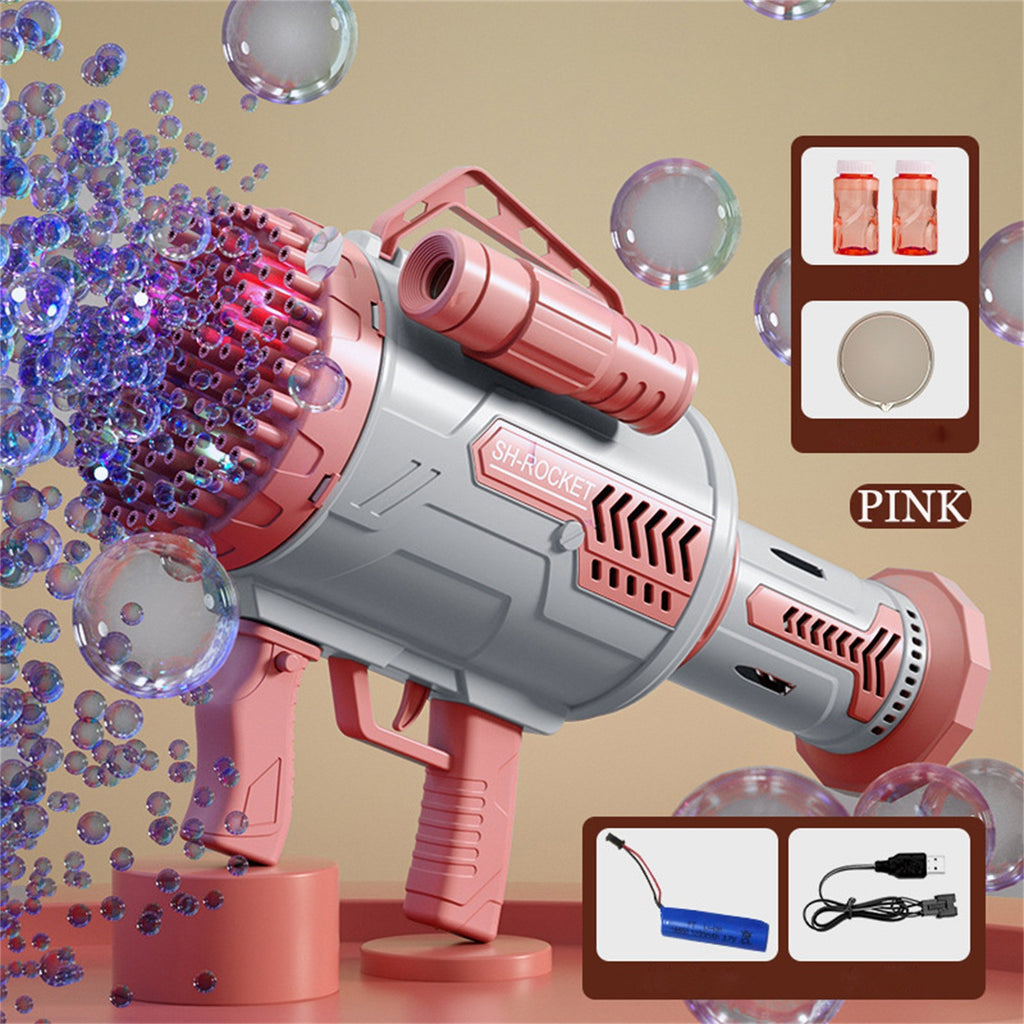 100 Hole Handheld Bubble Machine I45808