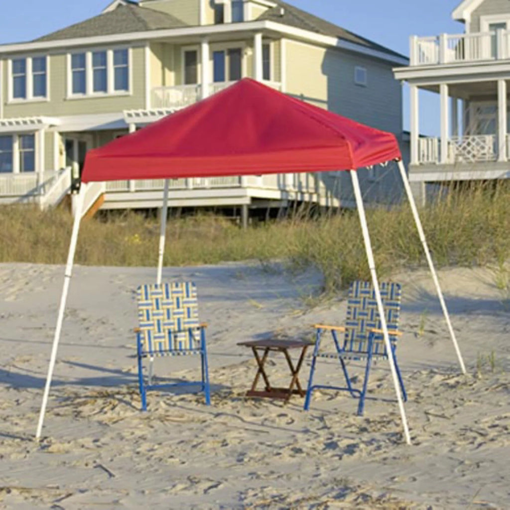 8' x 8' Pop-up Canopy Slant Leg Desert Bronze F58301