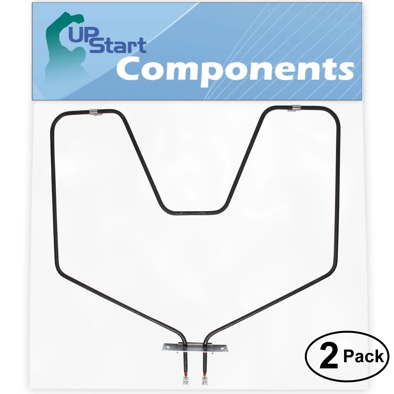 2-Pack Bake Element for Oven Heating Element E312