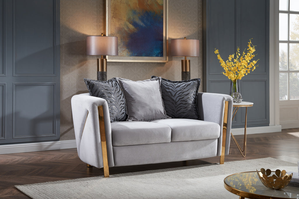 Velvet Loveseat E97961
