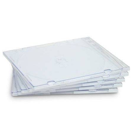200 Slim Clear CD Jewel Cases T53289