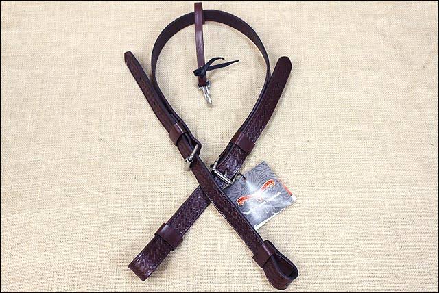 Walnut Flank Cinch with Billets D31275