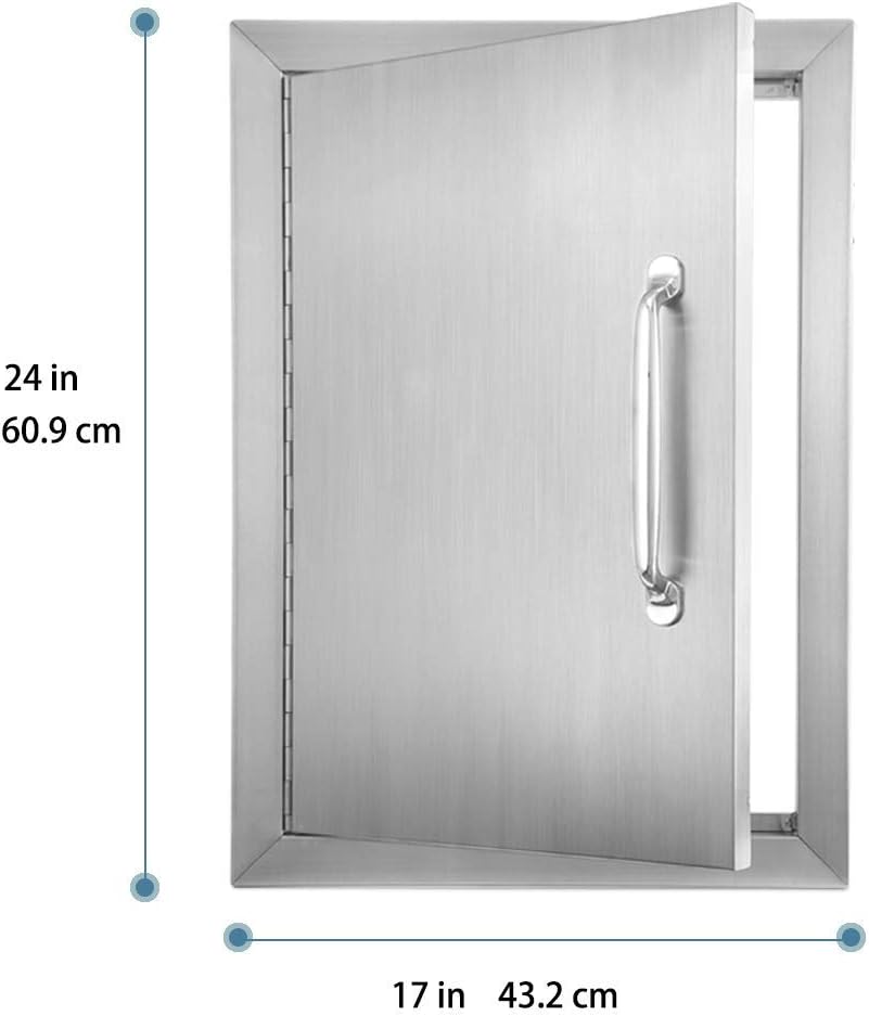 Stainless Steel Outdoor Kitchen Door 17 W X 24 H G573
