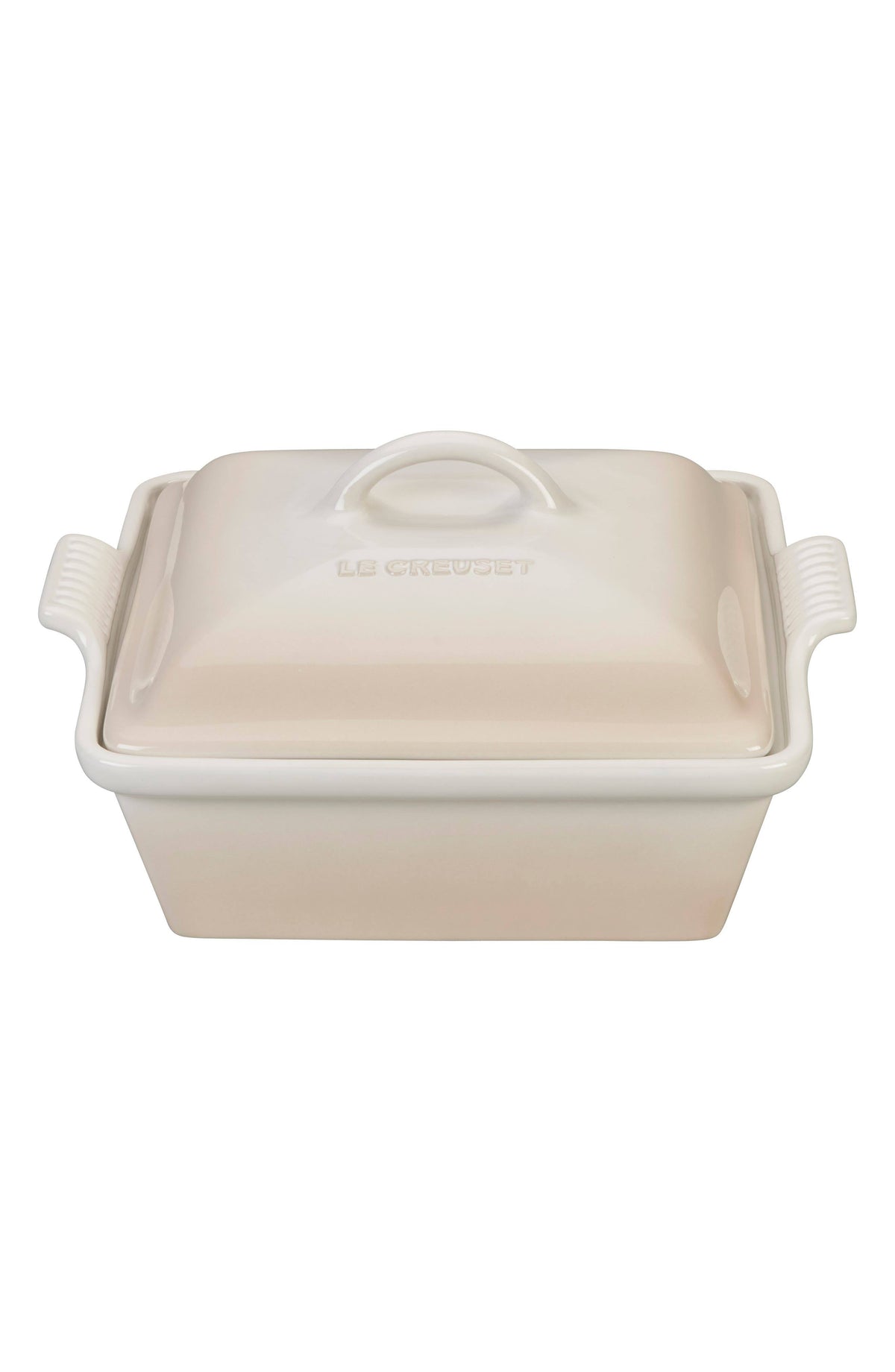 2.5-Quart Stoneware Covered Square Casserole O8730